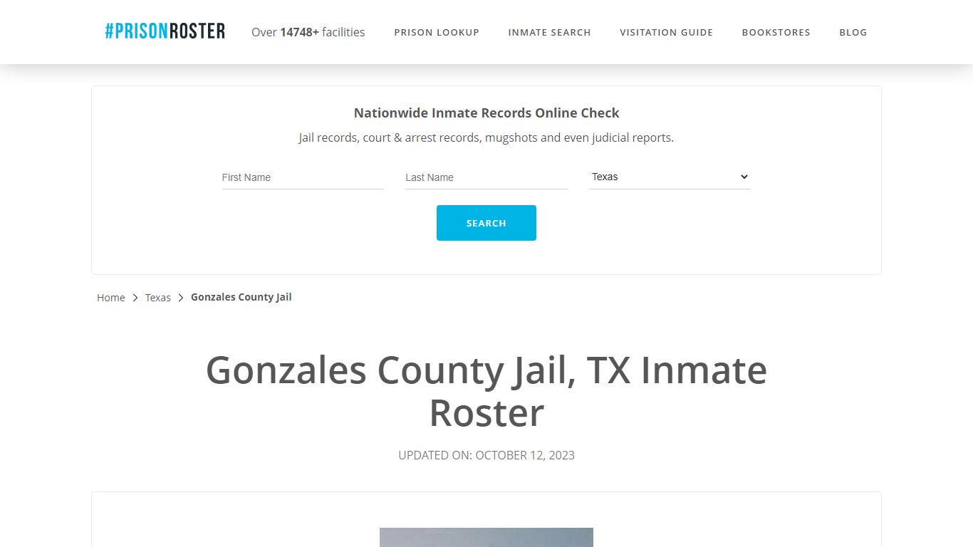 Gonzales County Jail, TX Inmate Roster - Prisonroster